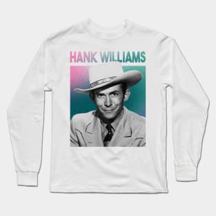 Hank Williams Long Sleeve T-Shirt